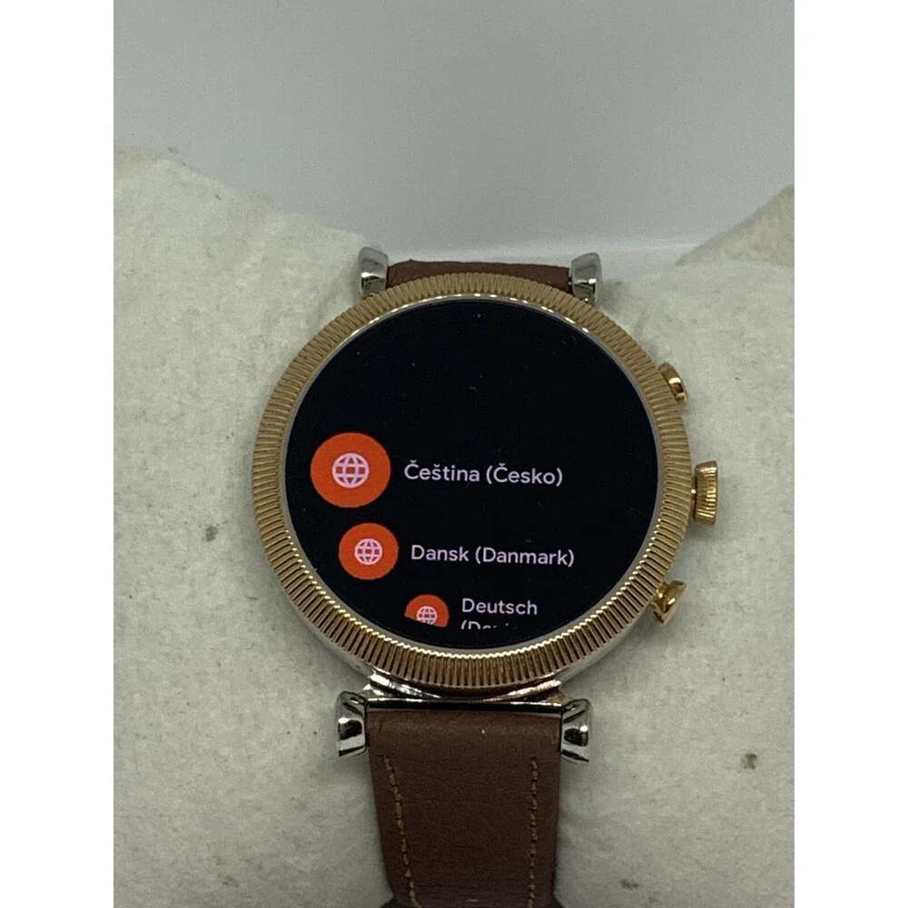 Fossil Gen 4 Authentic Digital Dial Smart Watch W/ Custom Band FTW6043 RZ116